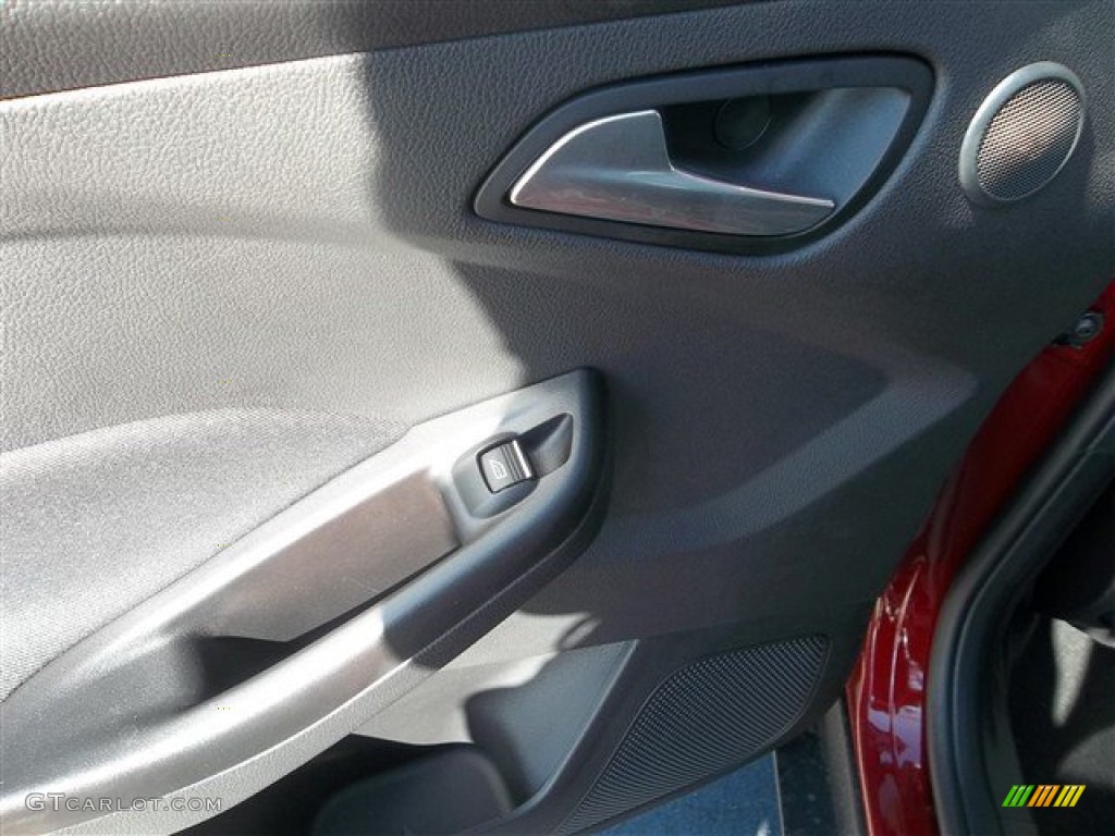 2013 Focus Titanium Hatchback - Ruby Red / Charcoal Black photo #26