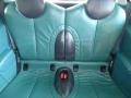 2002 Mini Cooper Emerald Green Interior Rear Seat Photo