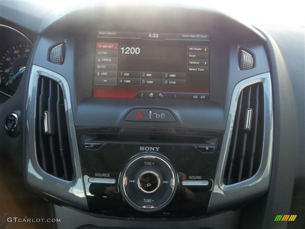 2013 Focus Titanium Hatchback - Ruby Red / Charcoal Black photo #38