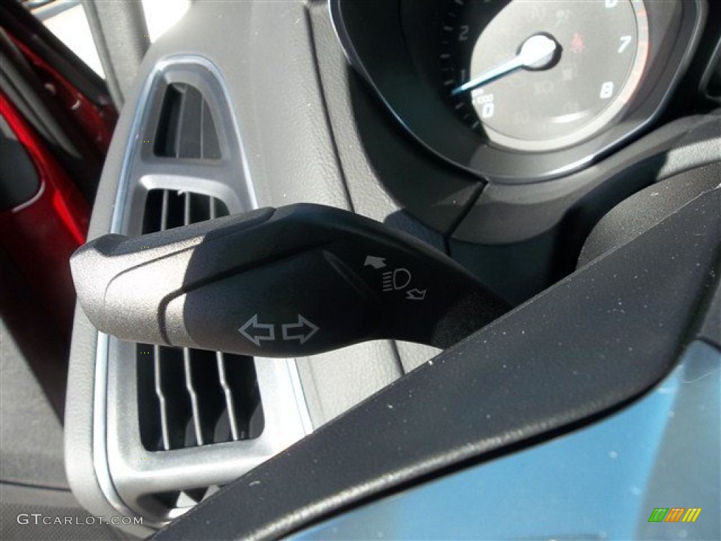 2013 Focus Titanium Hatchback - Ruby Red / Charcoal Black photo #51