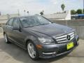 2013 Steel Grey Metallic Mercedes-Benz C 250 Sport  photo #1