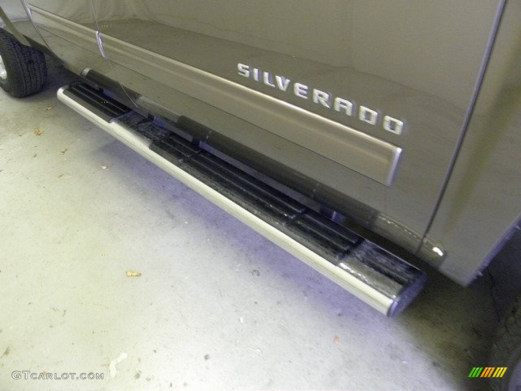2013 Silverado 1500 LT Extended Cab - Mocha Steel Metallic / Ebony photo #6