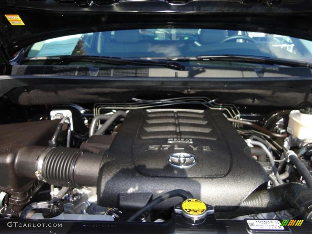 2011 Tundra Regular Cab 4x4 - Black / Graphite Gray photo #11