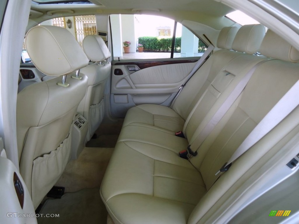 Parchment Interior 1999 Mercedes-Benz E 320 Sedan Photo #72439440