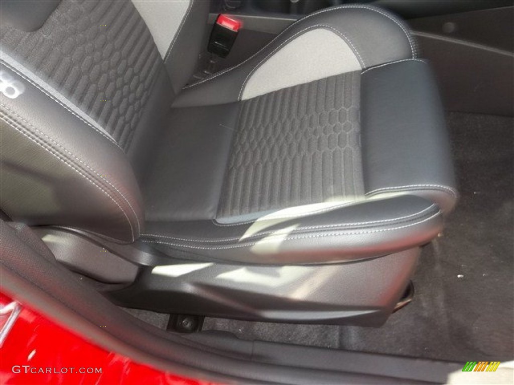 ST Smoke Storm Recaro Seats Interior 2013 Ford Focus ST Hatchback Photo #72439818