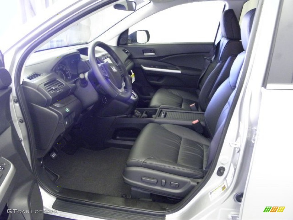 2013 CR-V EX-L AWD - Alabaster Silver Metallic / Black photo #12