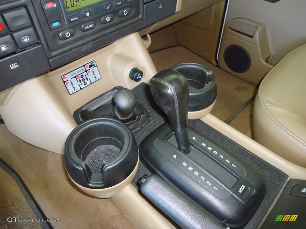 2002 Land Rover Discovery II Series II SD Transmission Photos