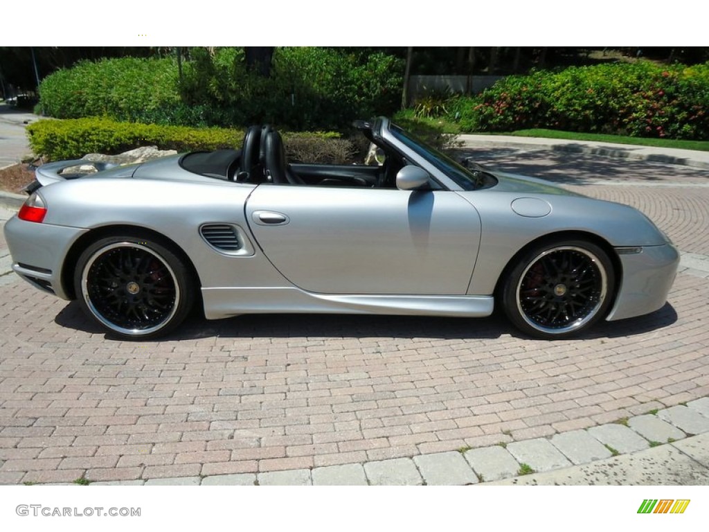 2000 Boxster S - Arctic Silver Metallic / Black photo #3