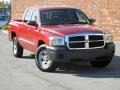 2007 Inferno Red Crystal Pearl Dodge Dakota ST Quad Cab 4x4  photo #1