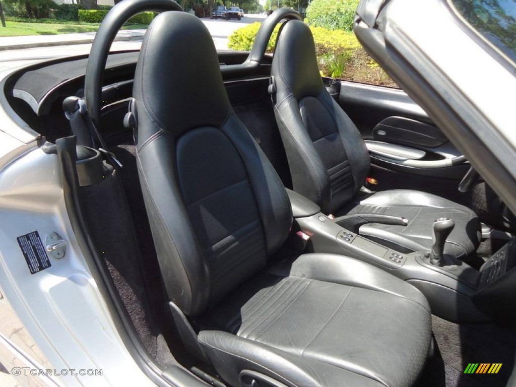 Black Interior 2000 Porsche Boxster S Photo #72442089