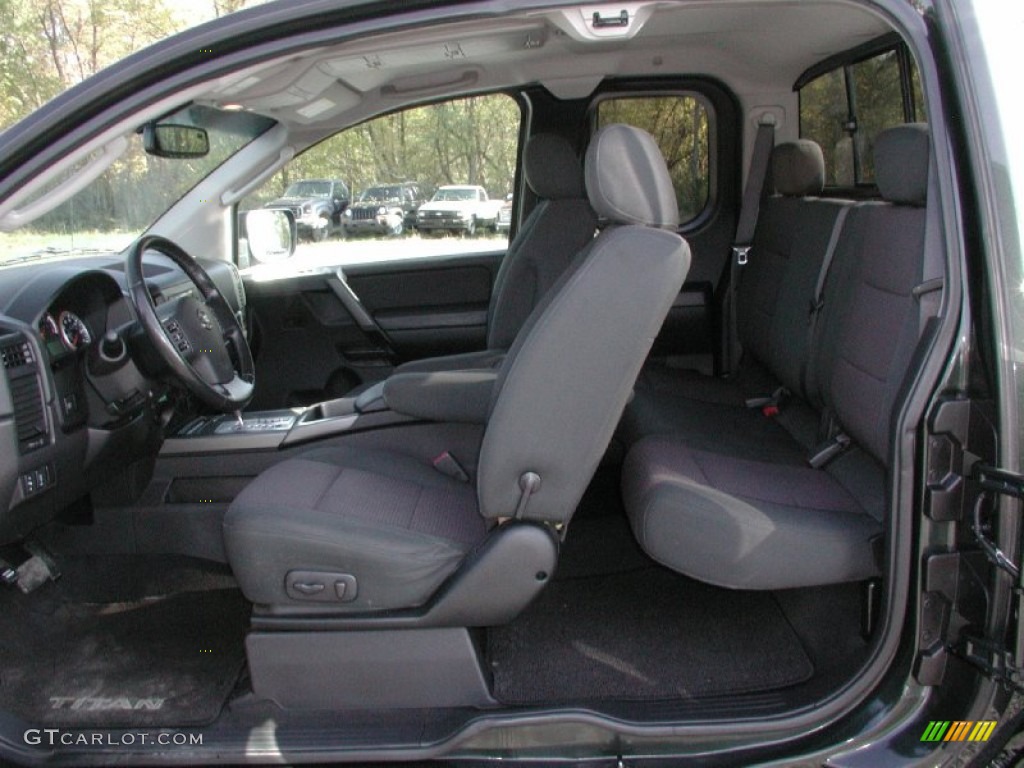 2008 Nissan Titan SE King Cab 4x4 Interior Color Photos