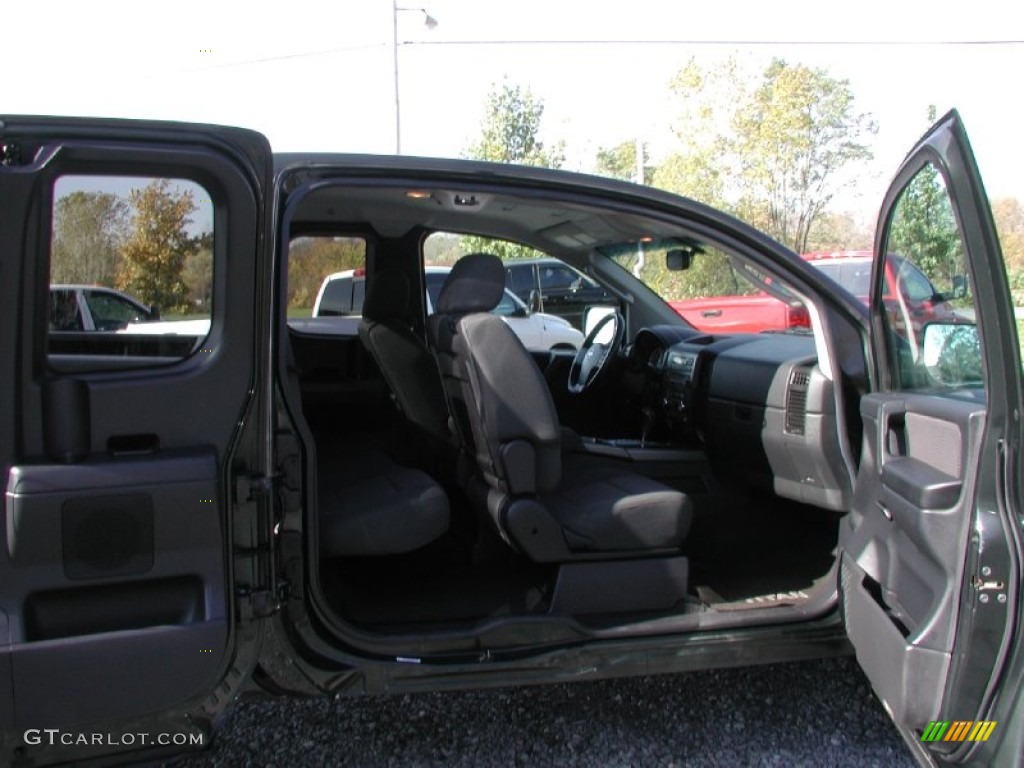 2008 Titan SE King Cab 4x4 - Timberline Green / Charcoal photo #46