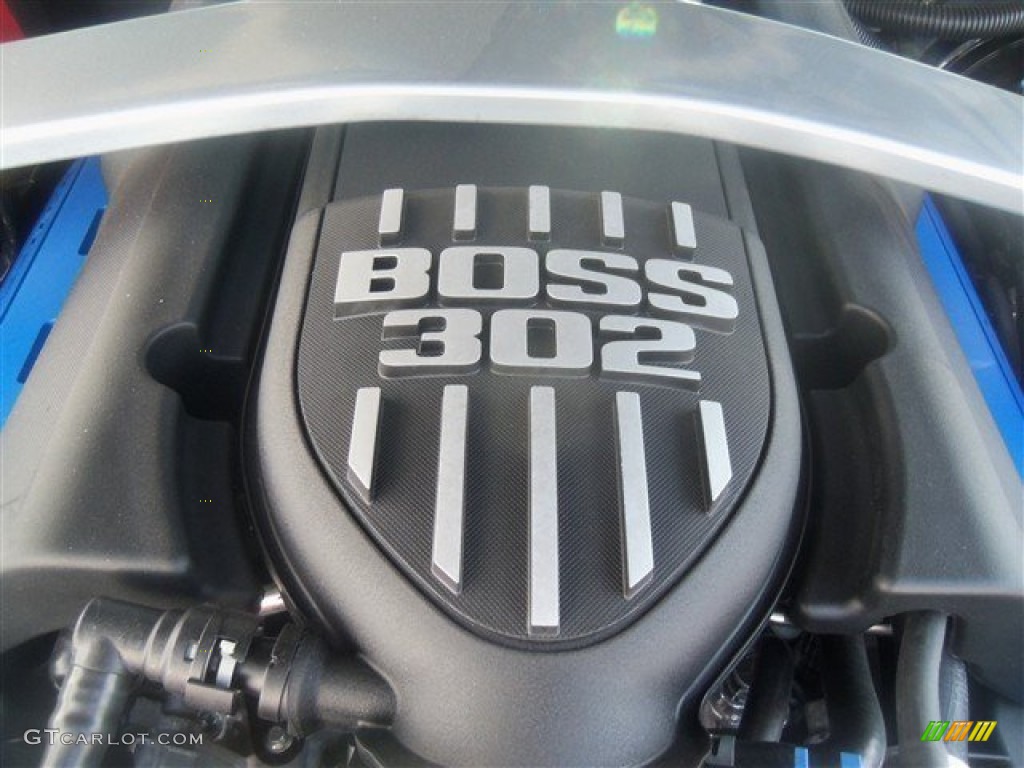 2013 Ford Mustang Boss 302 Laguna Seca 5.0 Liter 302 Hi-Po DOHC 32-Valve Ti-VCT V8 Engine Photo #72442658