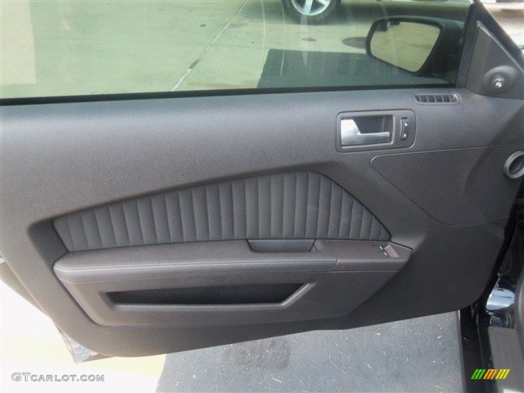 2013 Ford Mustang Boss 302 Laguna Seca Charcoal Black/Recaro Sport Seats Door Panel Photo #72442830