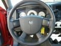 2007 Dodge Dakota Medium Slate Gray Interior Steering Wheel Photo