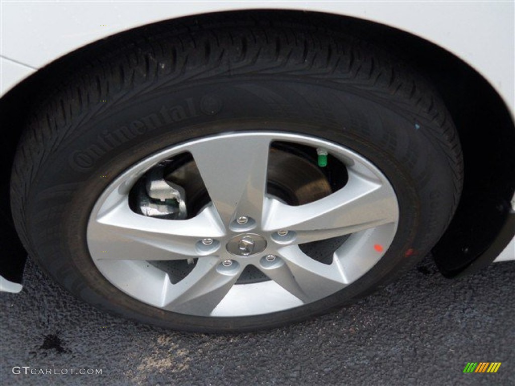 2013 Elantra GLS - Shimmering White / Beige photo #3