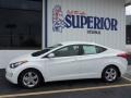 Shimmering White - Elantra GLS Photo No. 4