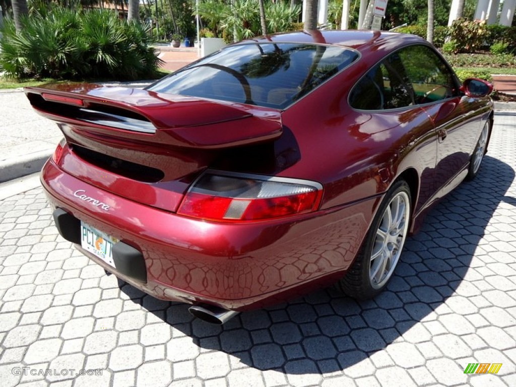 1999 911 Carrera Coupe - Arena Red Metallic / Savanna Beige photo #7