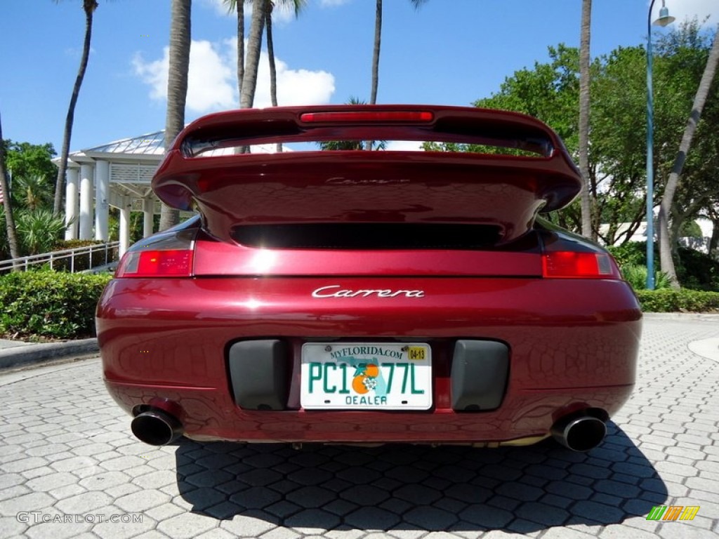 1999 911 Carrera Coupe - Arena Red Metallic / Savanna Beige photo #22