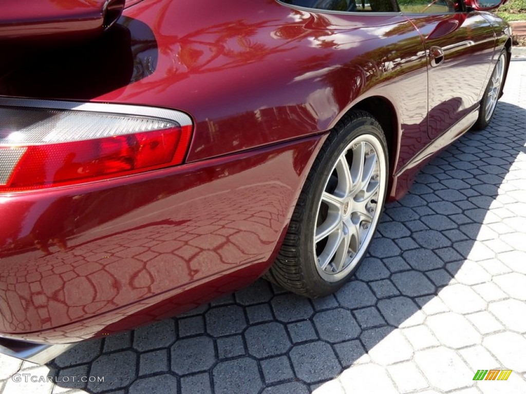 1999 911 Carrera Coupe - Arena Red Metallic / Savanna Beige photo #28