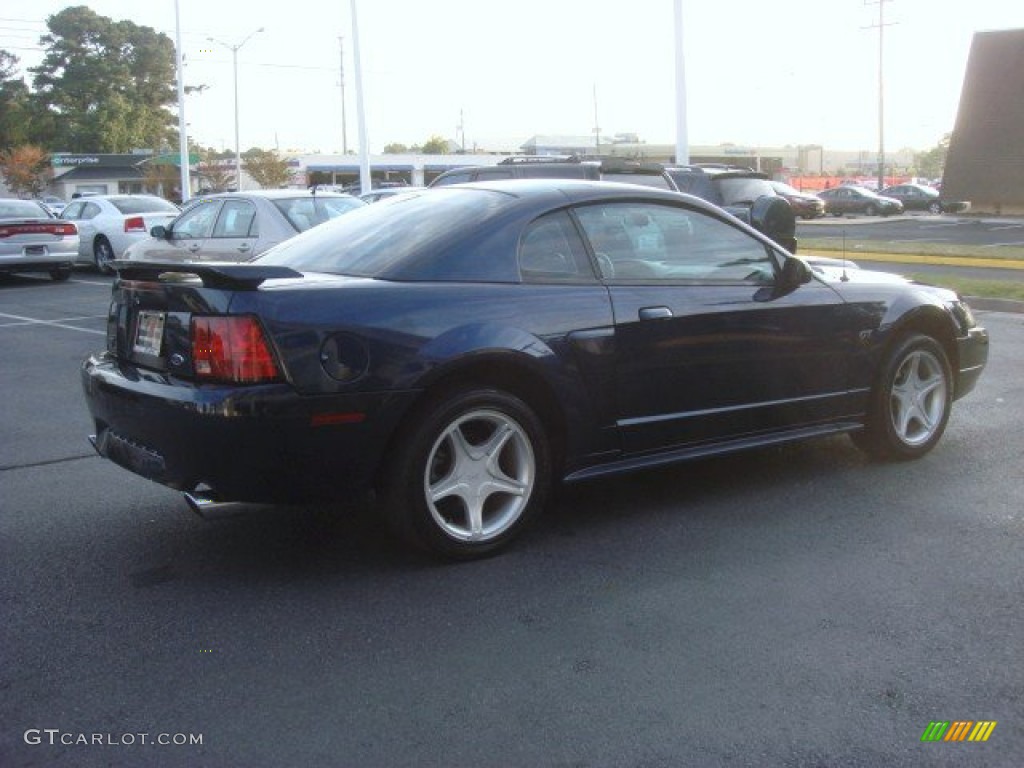 2003 Mustang GT Coupe - True Blue Metallic / Medium Graphite photo #4