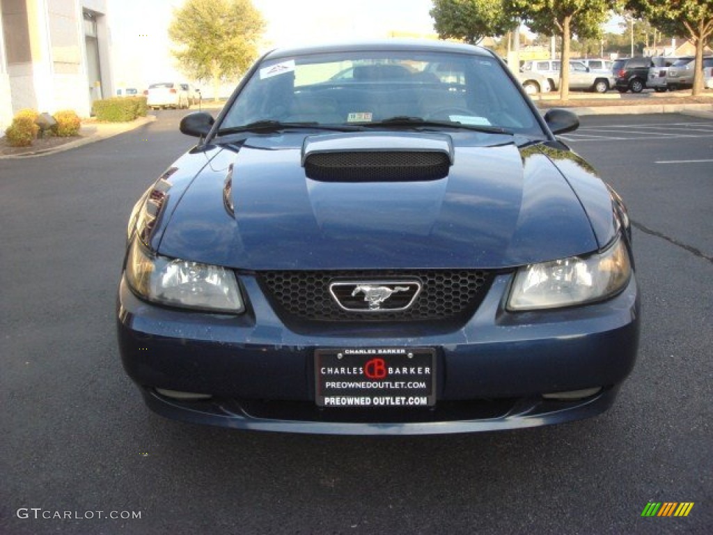 2003 Mustang GT Coupe - True Blue Metallic / Medium Graphite photo #8