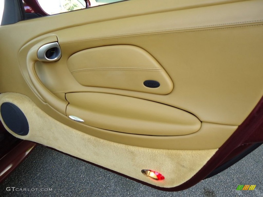 1999 Porsche 911 Carrera Coupe Savanna Beige Door Panel Photo #72444723