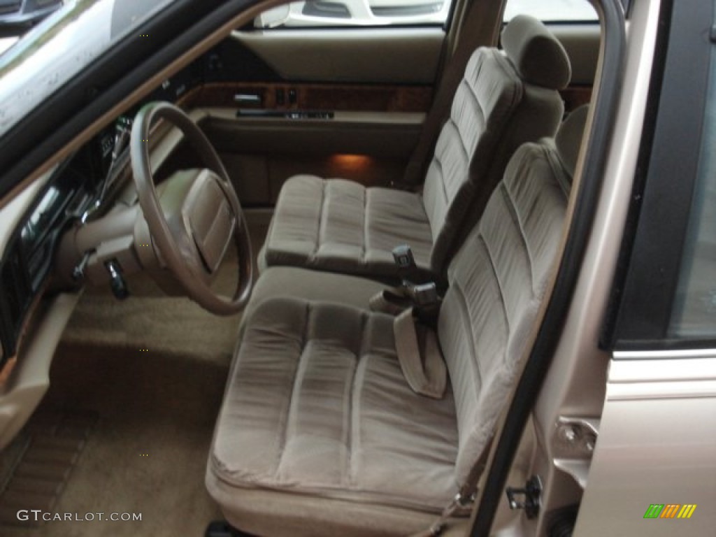 Beige Interior 1993 Buick LeSabre Limited Sedan Photo #72444936