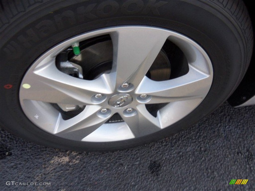 2013 Elantra GLS - Shimmering Air Silver / Gray photo #3