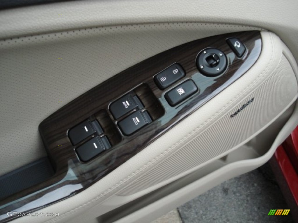 2013 Optima EX - Remington Red / Beige photo #14