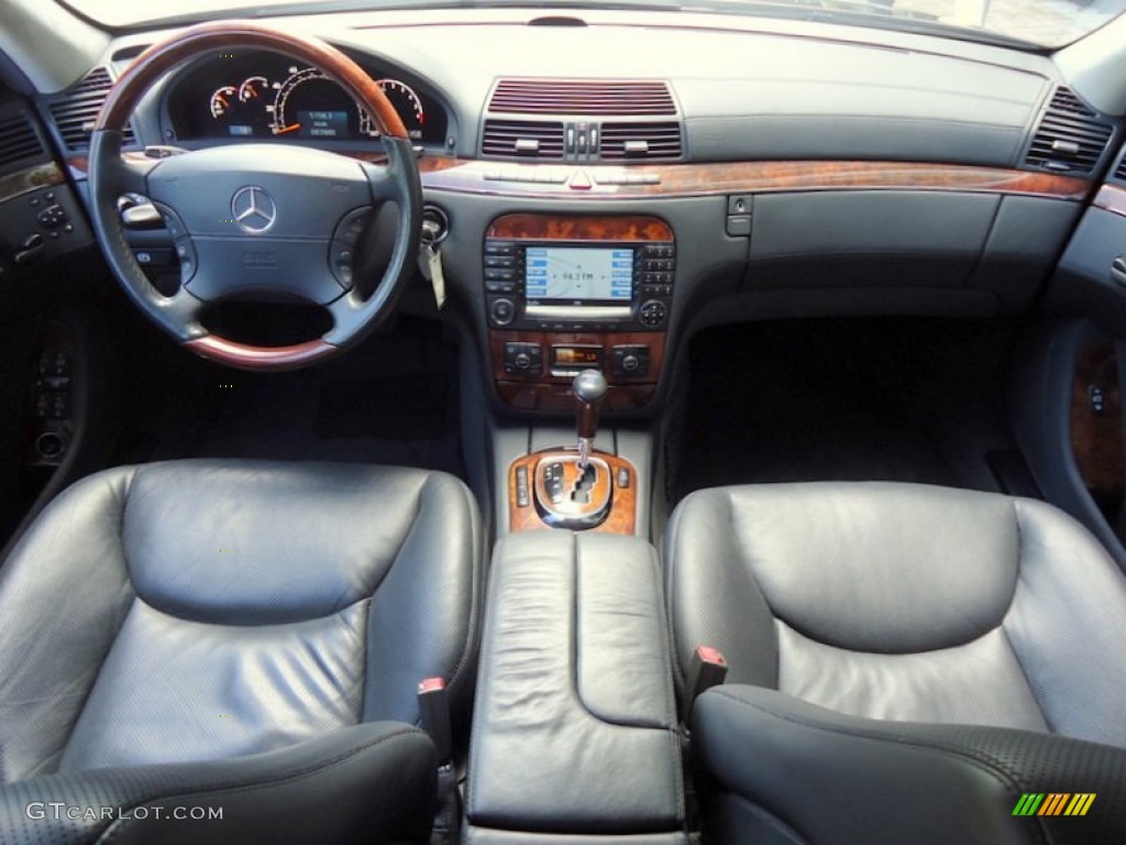 2006 Mercedes-Benz S 600 Sedan Charcoal Dashboard Photo #72447201