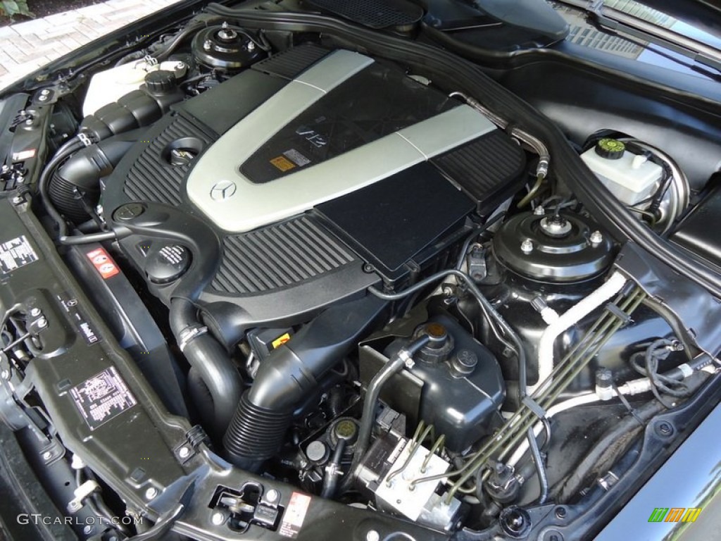 2006 Mercedes-Benz S 600 Sedan 5.5 Liter Turbocharged SOHC 36-Valve V12 Engine Photo #72448058