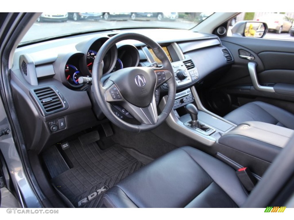 Ebony Interior 2012 Acura RDX Technology SH-AWD Photo #72448197