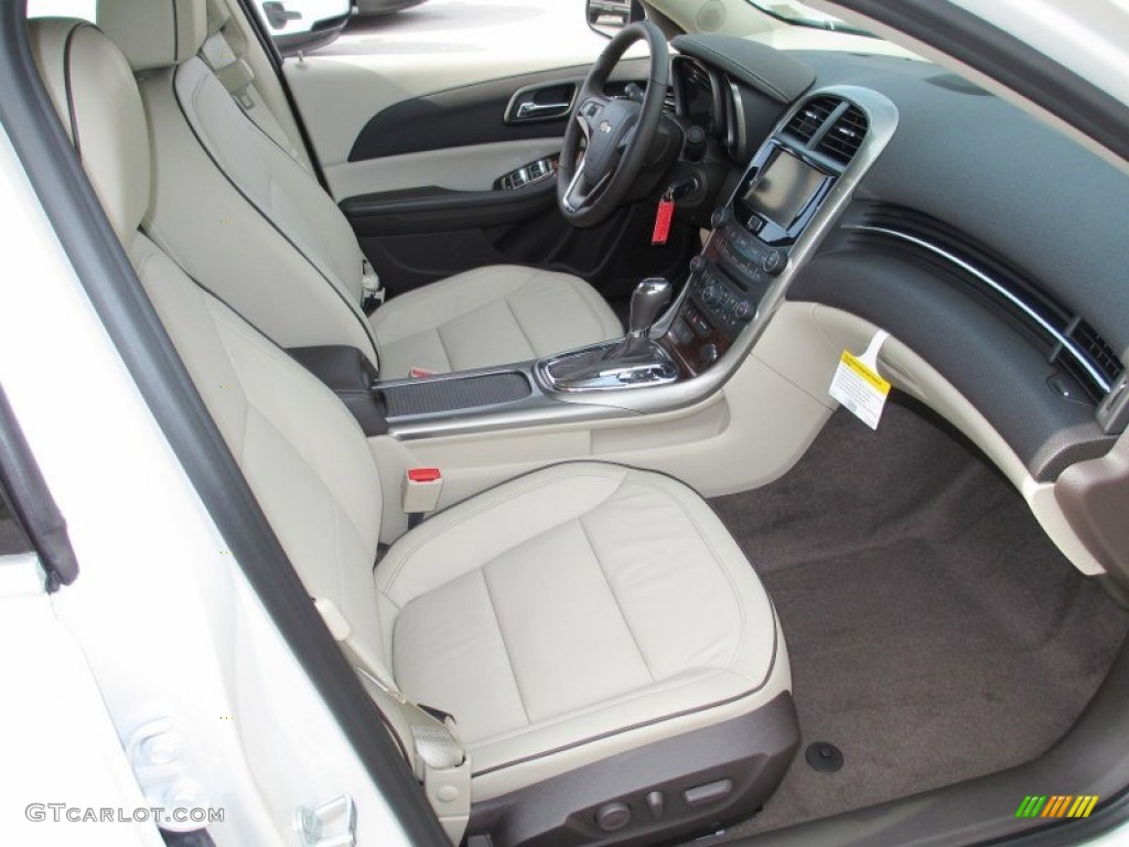 Cocoa/Light Neutral Interior 2013 Chevrolet Malibu LTZ Photo #72448332