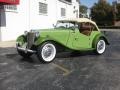 1952 Two-Tone Green MG TD Roadster  photo #2