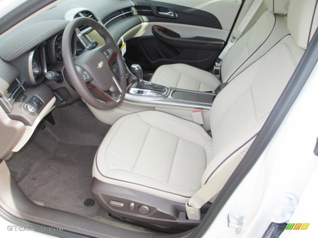 Cocoa/Light Neutral Interior 2013 Chevrolet Malibu LTZ Photo #72448545