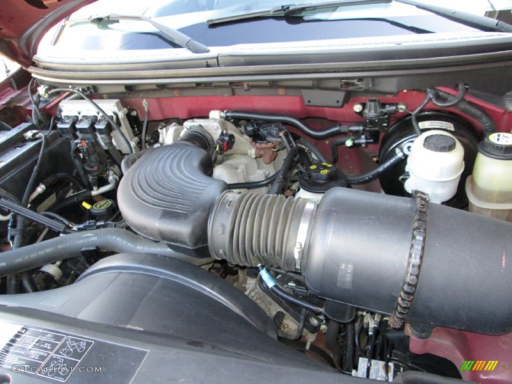 2005 Ford F150 XLT SuperCab 4x4 4.6 Liter SOHC 16-Valve Triton V8 Engine Photo #72448566