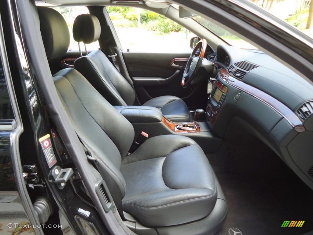 Charcoal Interior 2006 Mercedes-Benz S 600 Sedan Photo #72448608