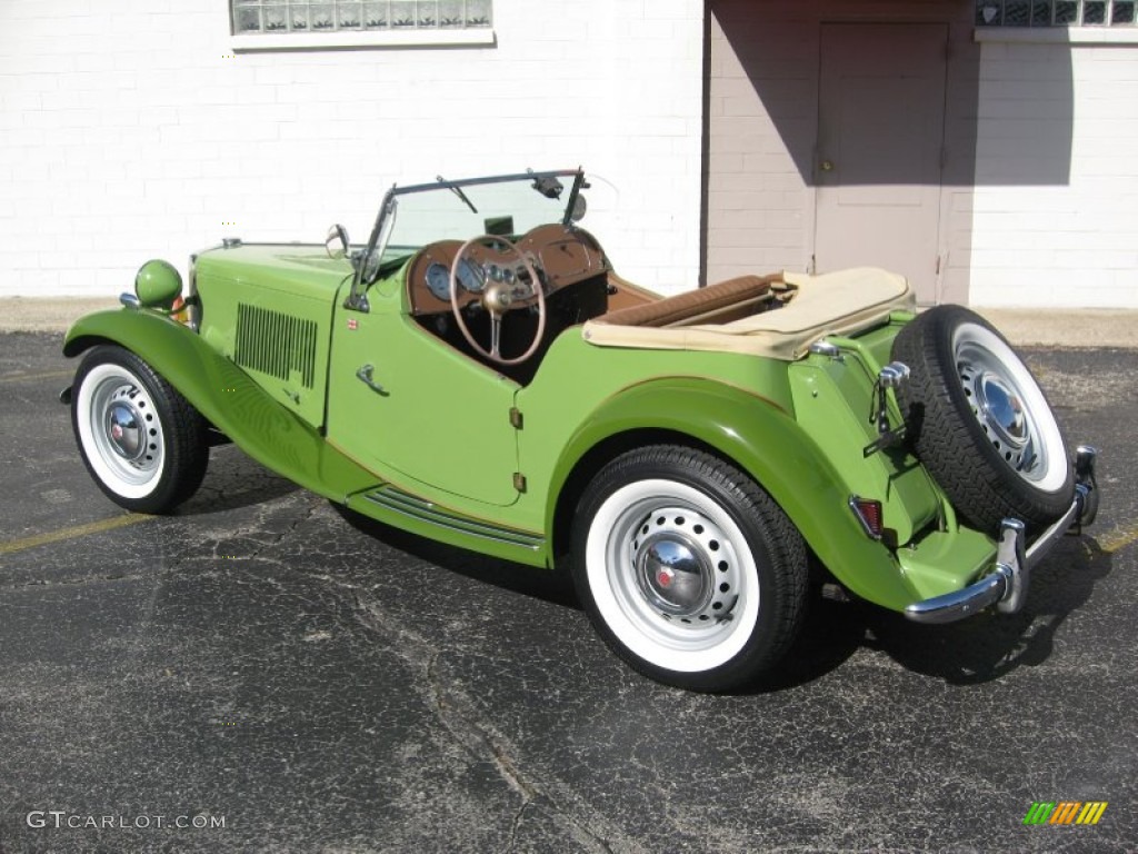 Two-Tone Green 1952 MG TD Roadster Exterior Photo #72448671