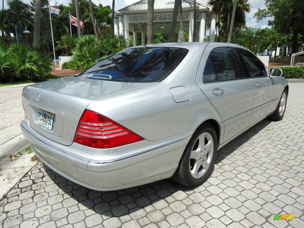 2004 S 430 Sedan - Brilliant Silver Metallic / designo Stone Nappa photo #9