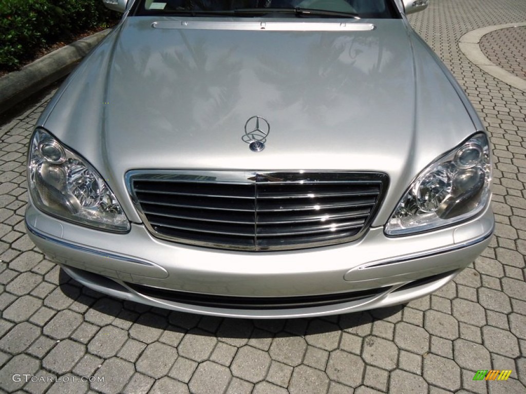 2004 S 430 Sedan - Brilliant Silver Metallic / designo Stone Nappa photo #18