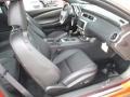 Black 2013 Chevrolet Camaro SS/RS Coupe Interior Color