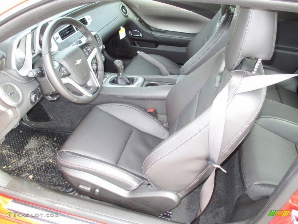 Black Interior 2013 Chevrolet Camaro SS/RS Coupe Photo #72450131