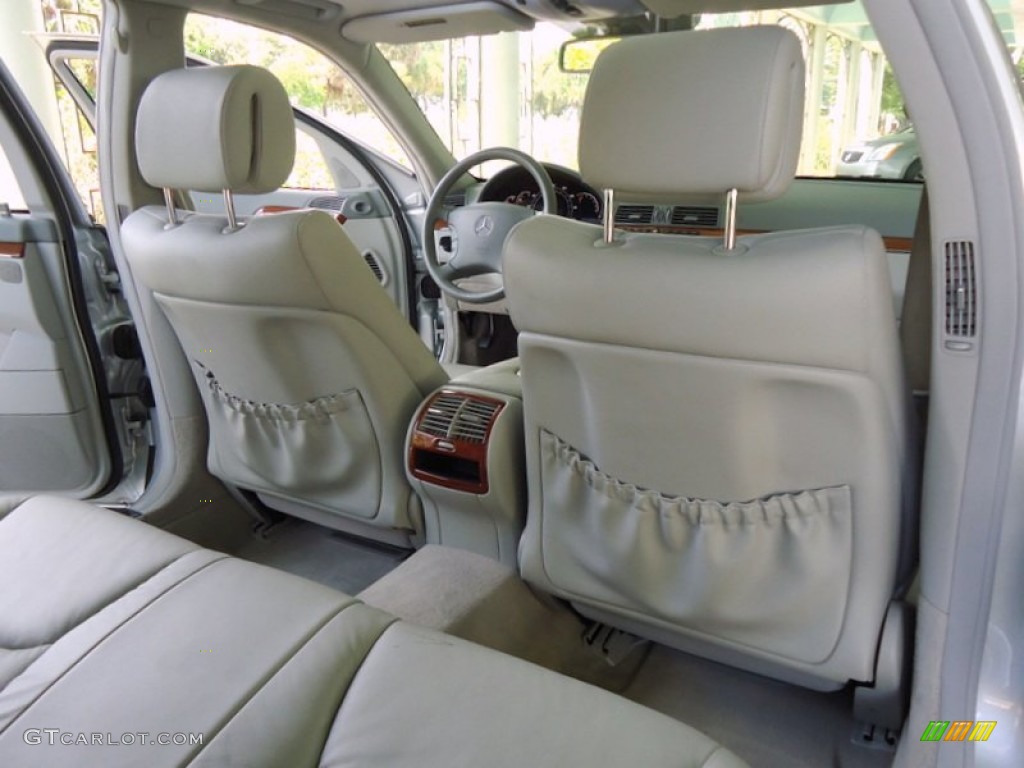 designo Stone Nappa Interior 2004 Mercedes-Benz S 430 Sedan Photo #72450952