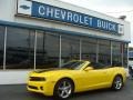 Rally Yellow - Camaro LT Convertible Photo No. 1