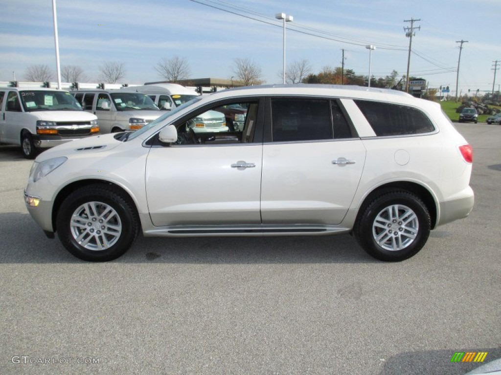 2012 Enclave FWD - White Diamond Tricoat / Cashmere photo #12