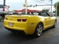 Rally Yellow - Camaro LT Convertible Photo No. 5