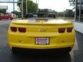 Rally Yellow - Camaro LT Convertible Photo No. 6