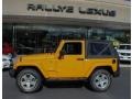 2012 Dozer Yellow Jeep Wrangler Sahara 4x4  photo #3