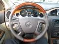 2012 Buick Enclave Cashmere Interior Steering Wheel Photo